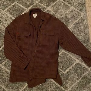 Small Urban Outfitters Waffle Button Up